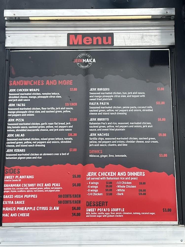 JERKMAICA Menu image 2
